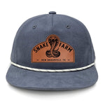 Snake Farm Flat Bill Rope - Vintage / Navy