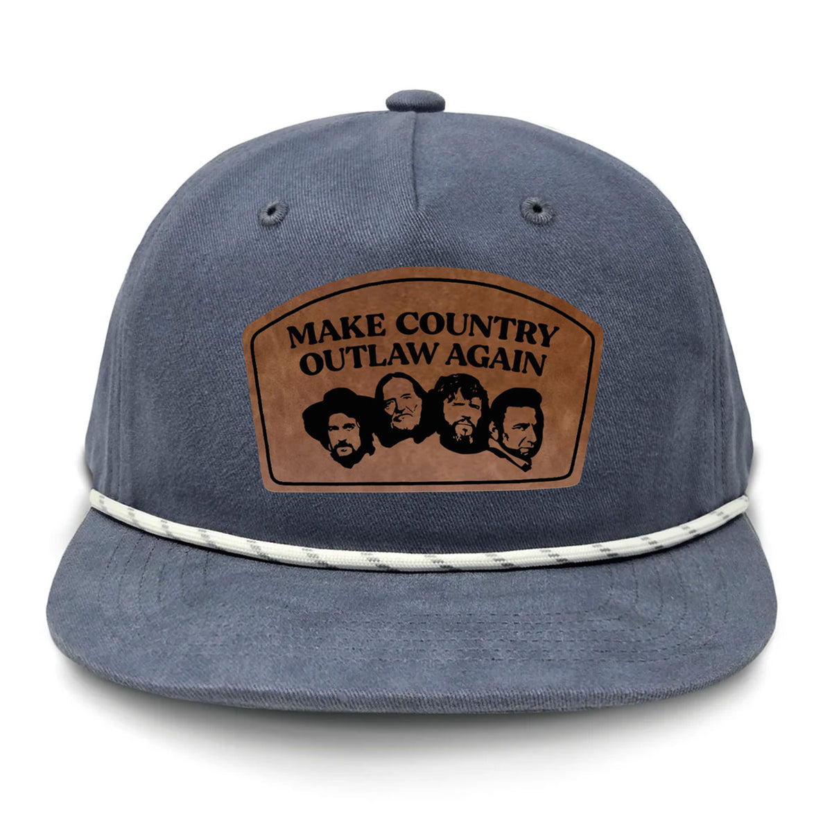 Make Country Outlaw Again Flat Bill Rope