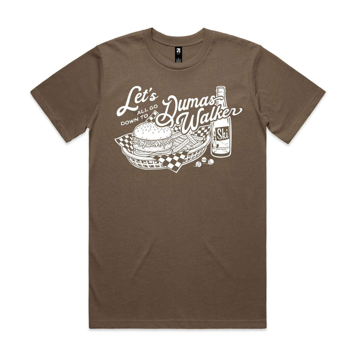Dumas Walker Premium Tee - Walnut