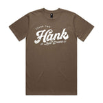 Crank The Hank Premium Tee - Walnut