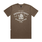 Chief Smokalottapot Premium Tee - Walnut