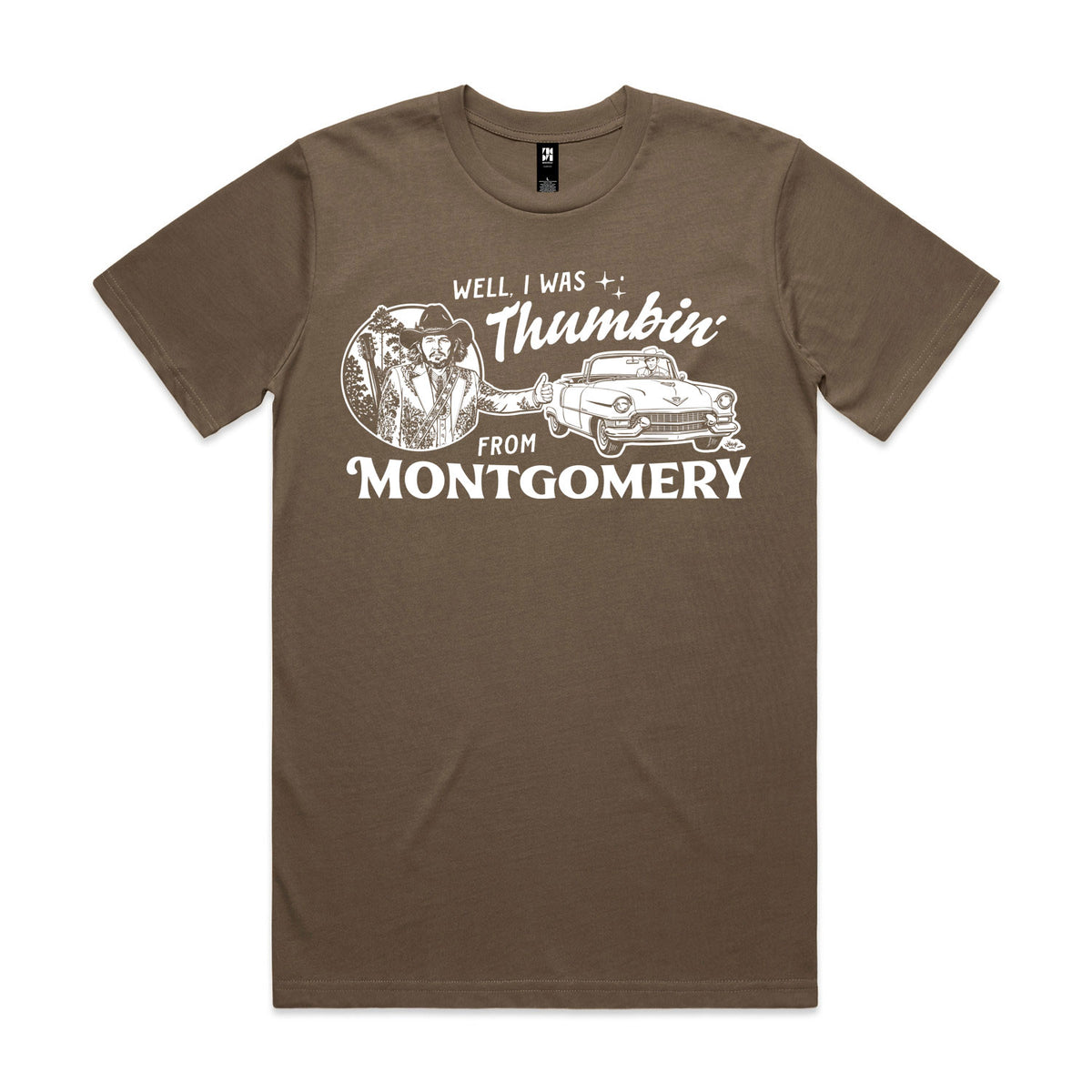 Thumbin' From Montgomery Premium Tee