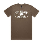No Show Jones Tee - Walnut