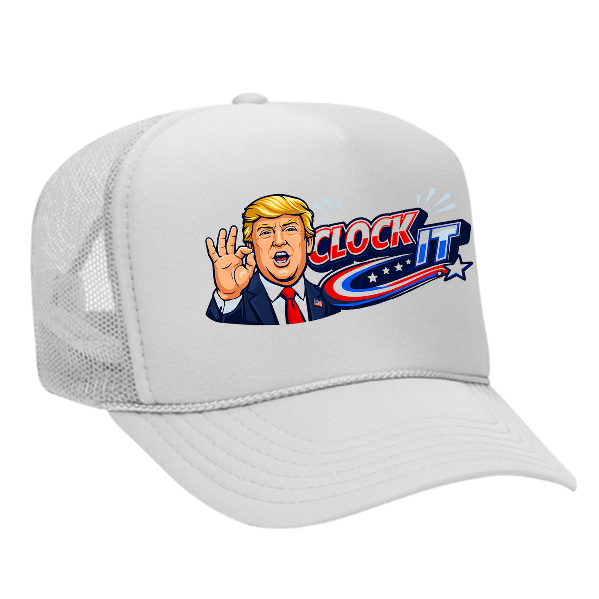 Clock It Foam Trucker Hat