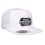 Make America Affordable Again Flat Bill Hat - White