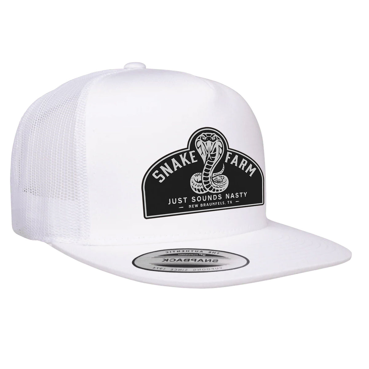 Snake Farm Flat Bill Hat