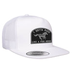 I Gotta Race Like A Piss Horse Flat Bill Hat