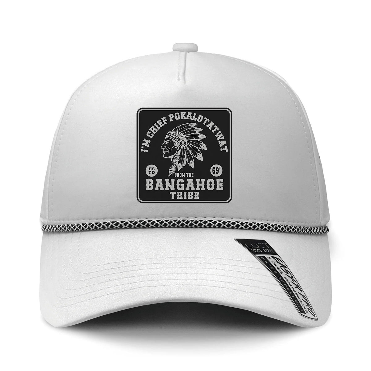 Chief Pokalotatwat Performance Leather Patch Hat