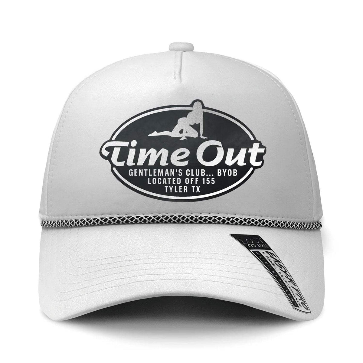 Time Out Gentleman's Club Performance Pro Hat - White