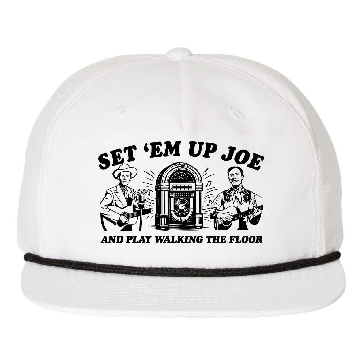 Set 'Em Up Joe Flat Bill Hat