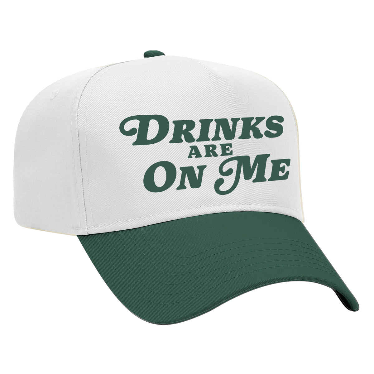 Drinks Are On Me Embroidered Hat