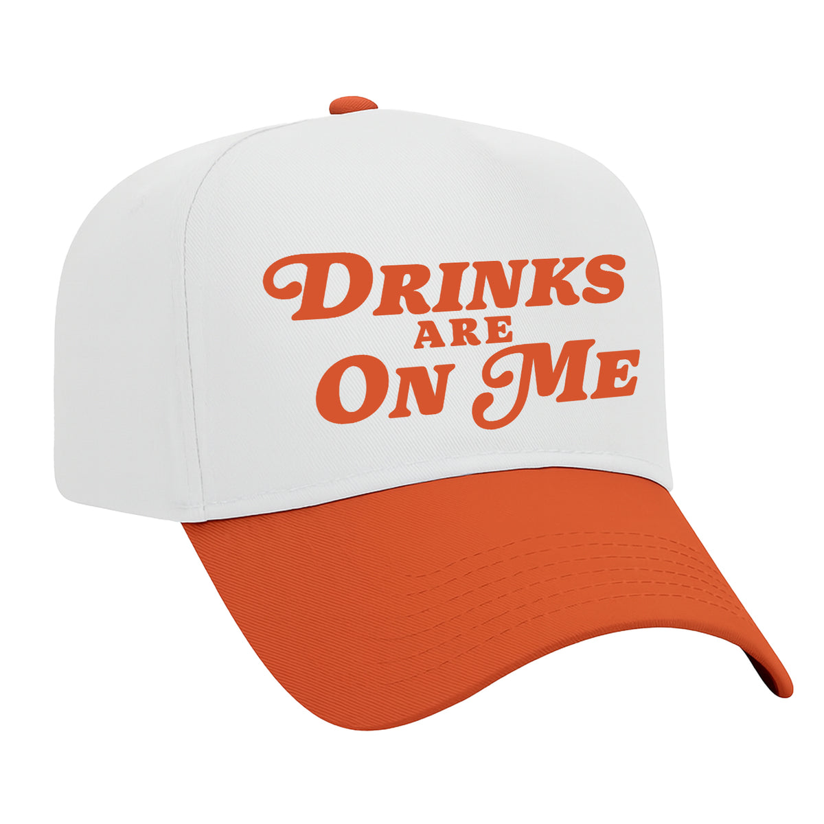 Drinks Are On Me Embroidered Hat
