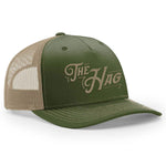 The Hag Classic Trucker Hat - Loden / Tan
