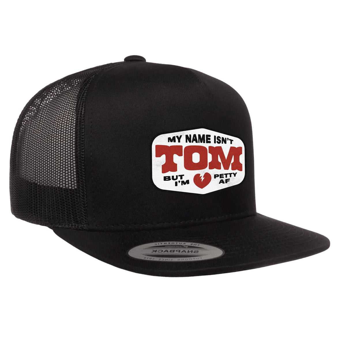 My Name Isn't Tom Patch Hat