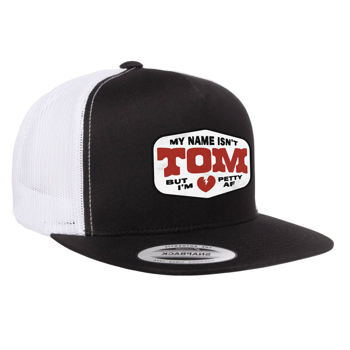 My Name Isn't Tom Patch Hat