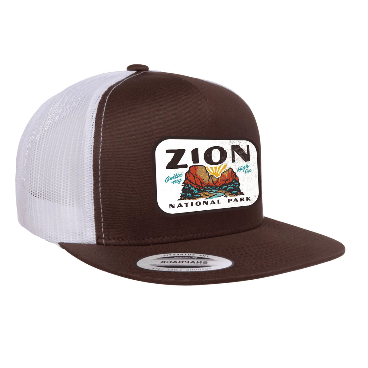 Gettin' My High On At Zion Patch Hat