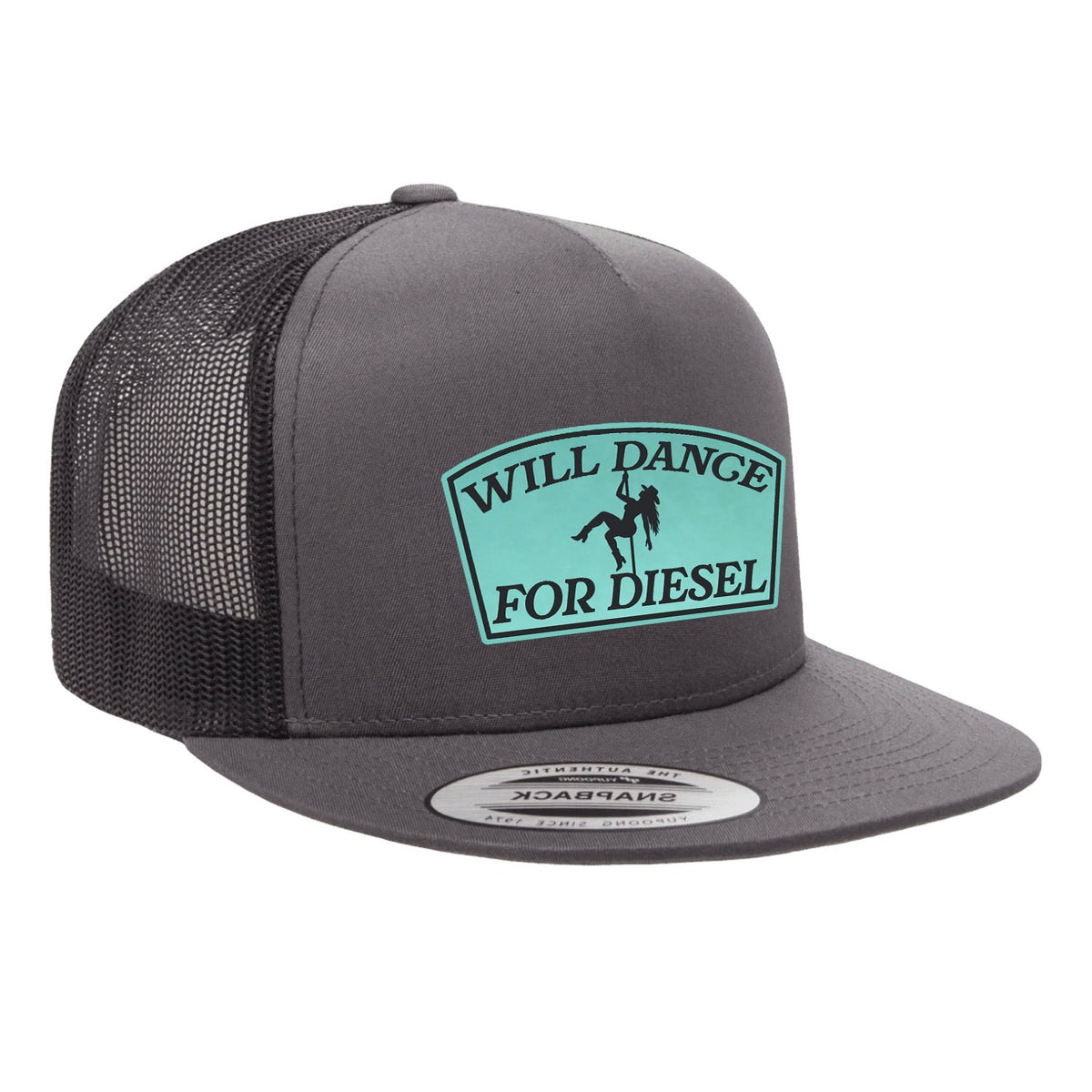 Will Dance For Diesel Ladies Patch Hat