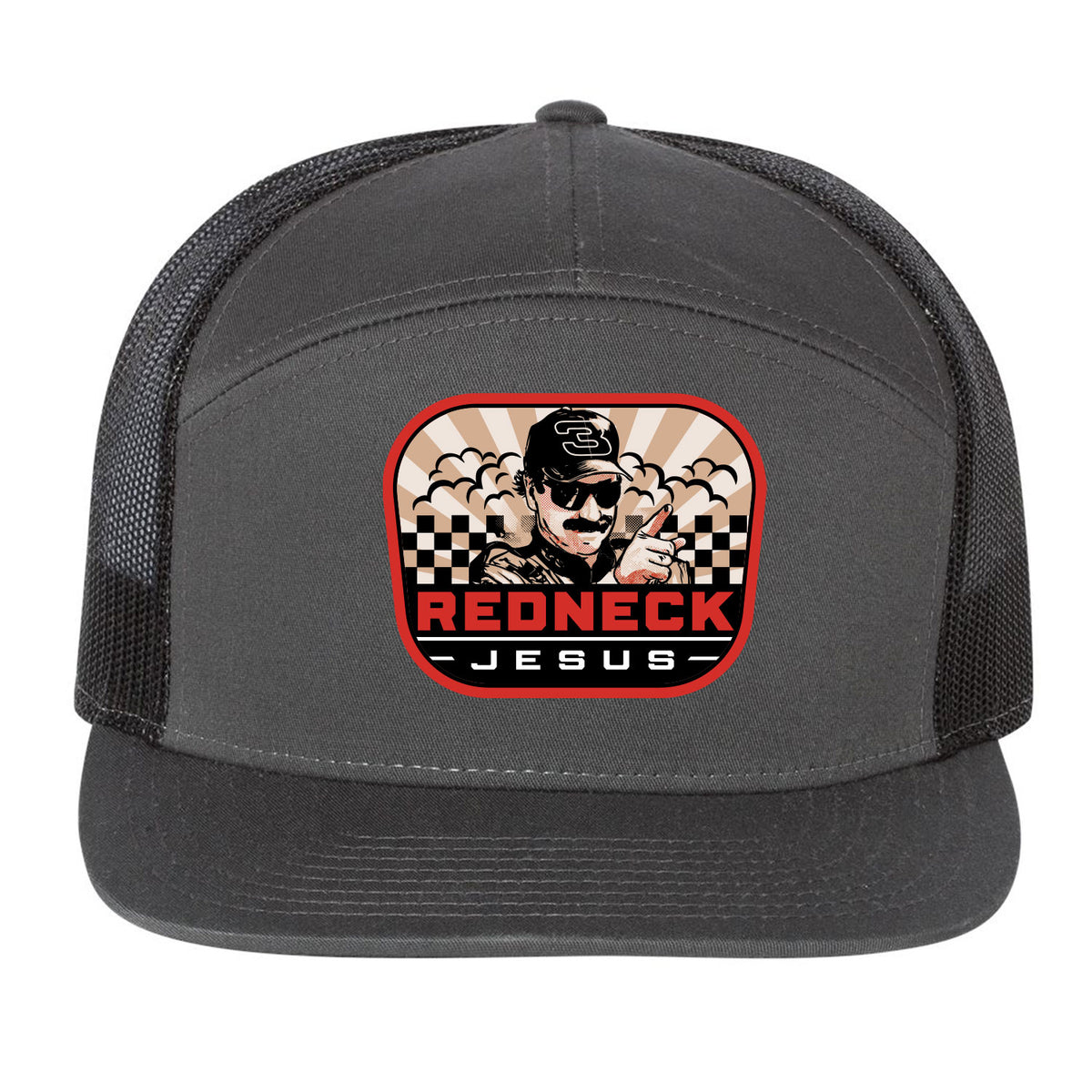 Redneck Jesus Patch Hat