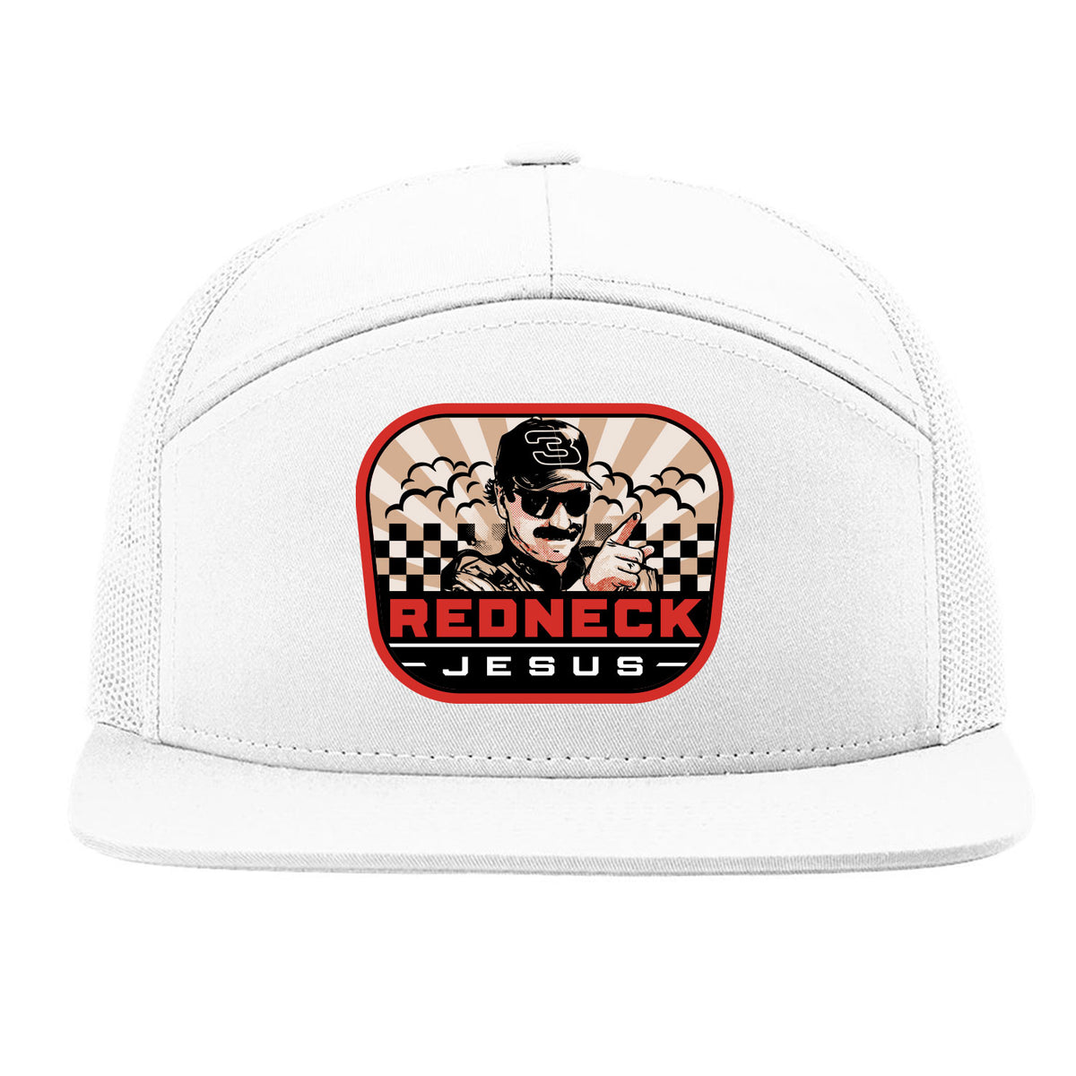 Redneck Jesus Patch Hat