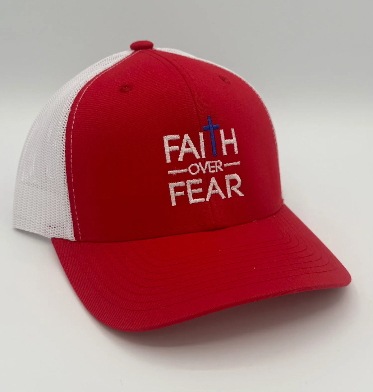 Faith Over Fear Embroidered Hat