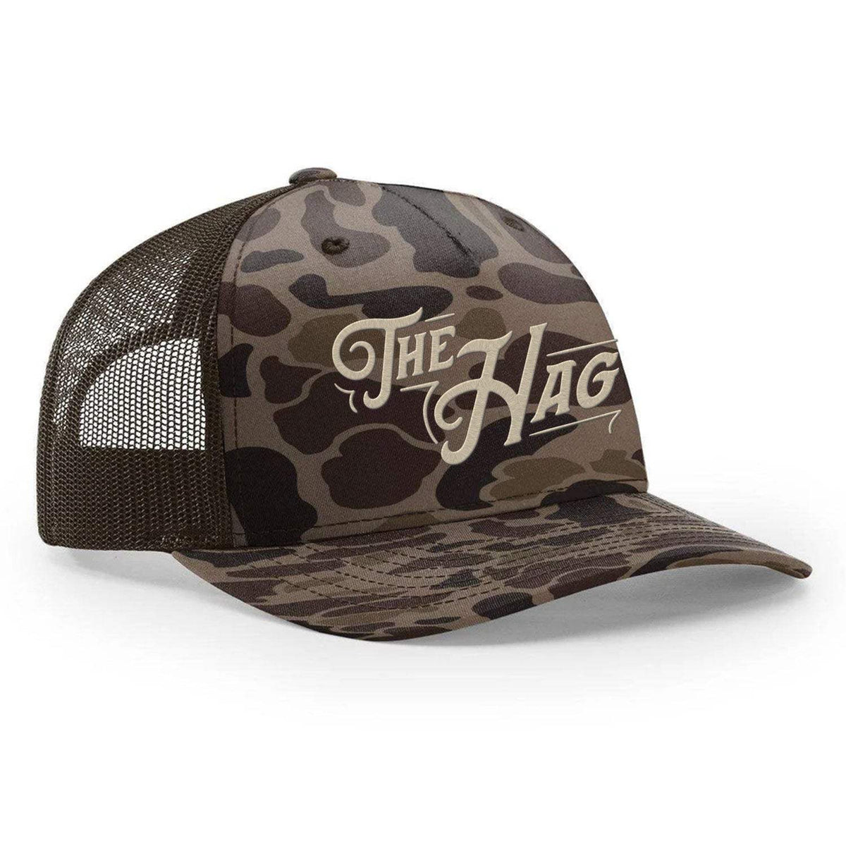 The Hag Classic Trucker Hat - Bark Camo