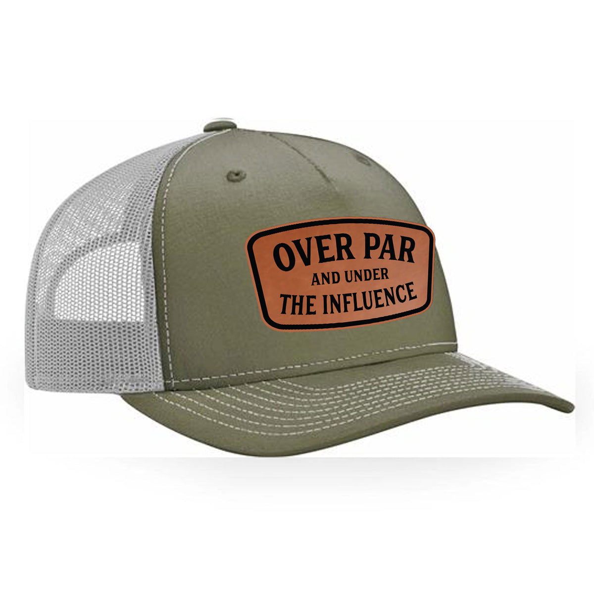 Over Par And Under The Influence Classic Trucker Hat