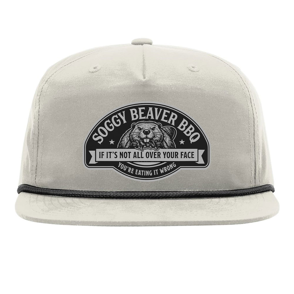 Soggy Beaver BBQ Flat Bill Rope
