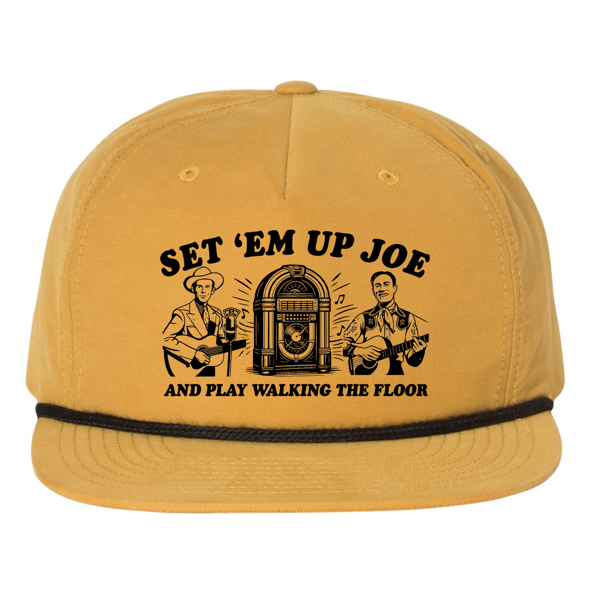 Set 'Em Up Joe Flat Bill Hat