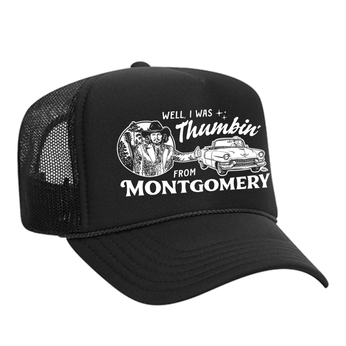 Thumbin' From Montgomery Foam Trucker Hat