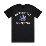 Gettin' Lit Since 1776 Premium Tee