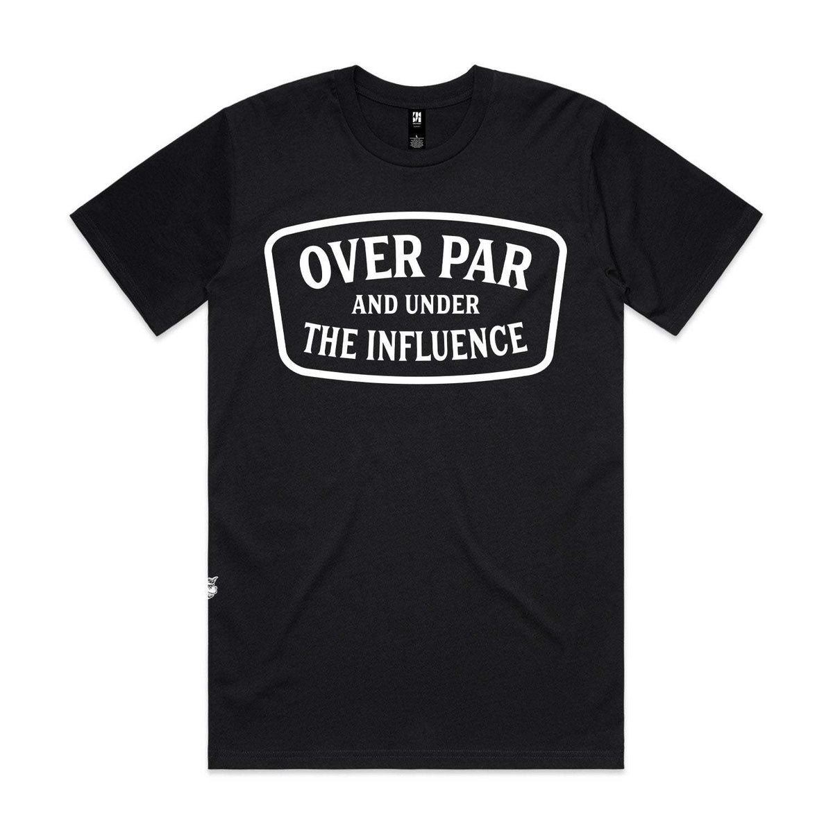 Over Par & Under The Influence Premium Tee - Black