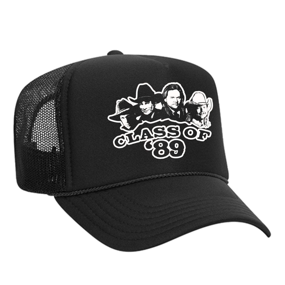 Class Of '89 Foam Trucker Hat - Black