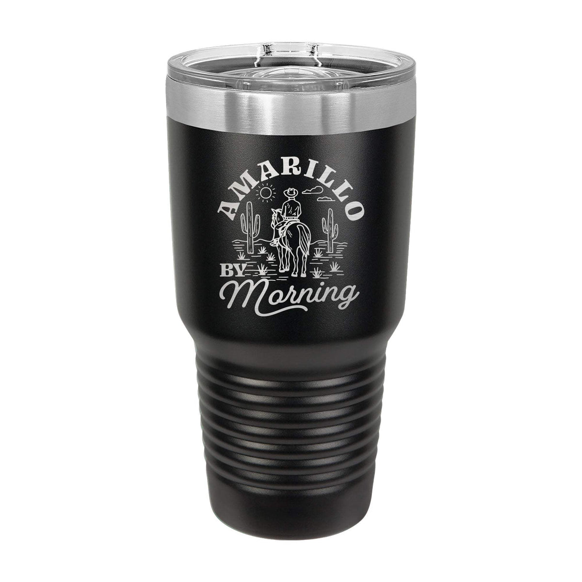 Amarillo By Morning 30oz Tumbler - Black