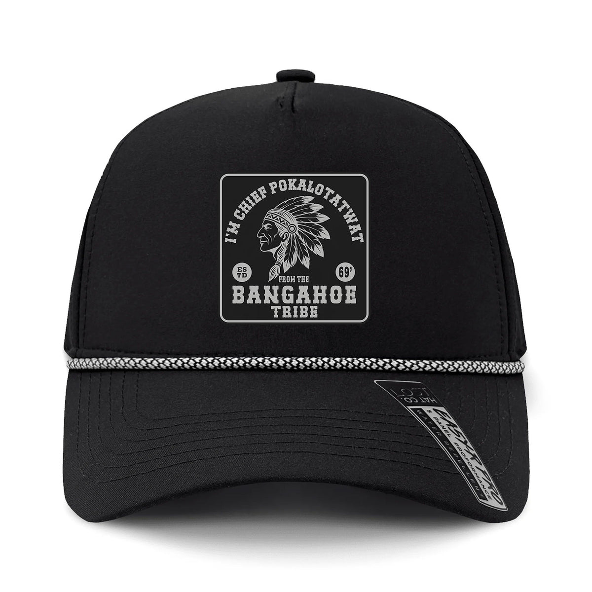 Chief Pokalotatwat Performance Leather Patch Hat