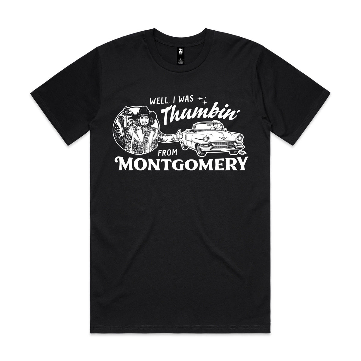 Thumbin' From Montgomery Premium Tee