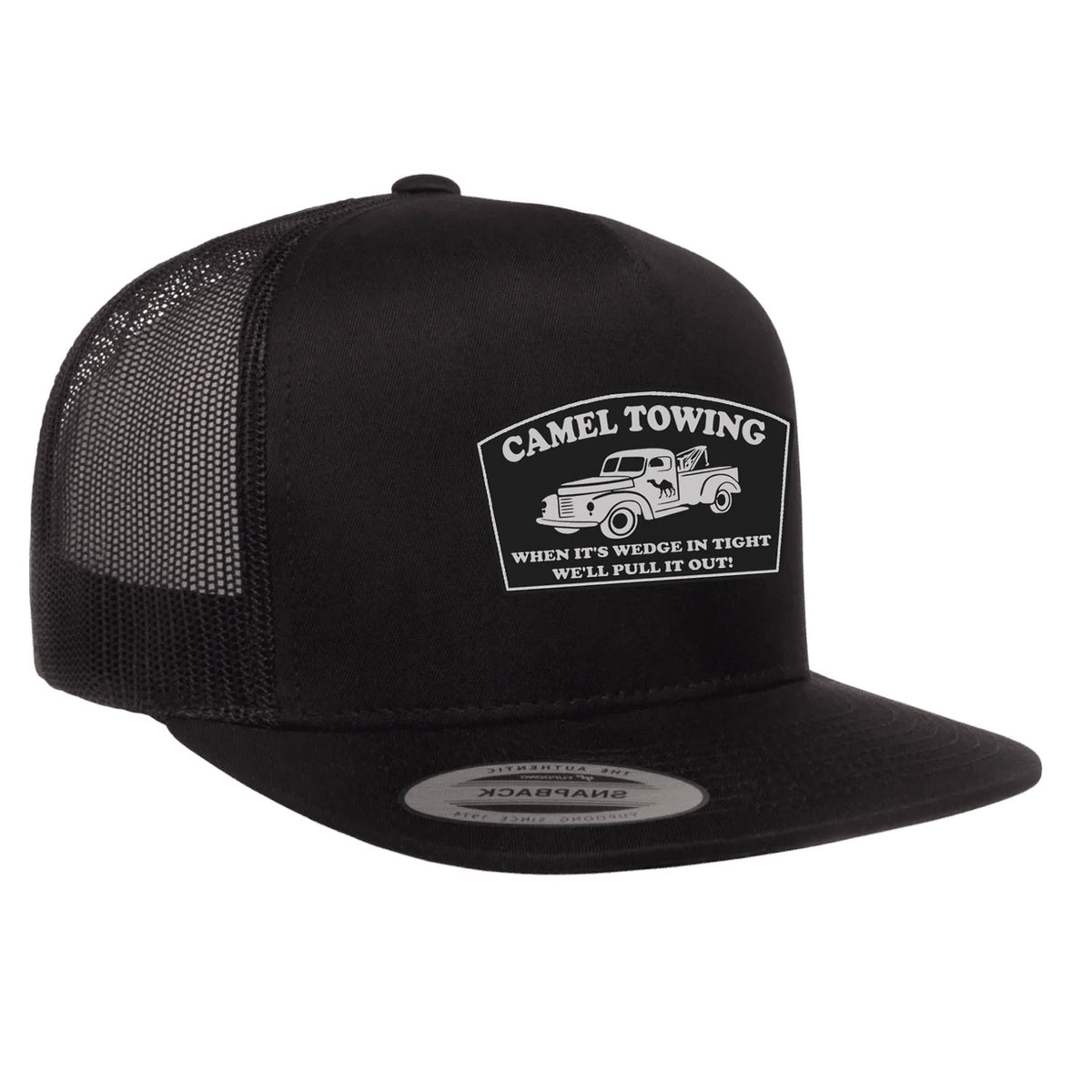 Camel Towing Flat Bill Hat