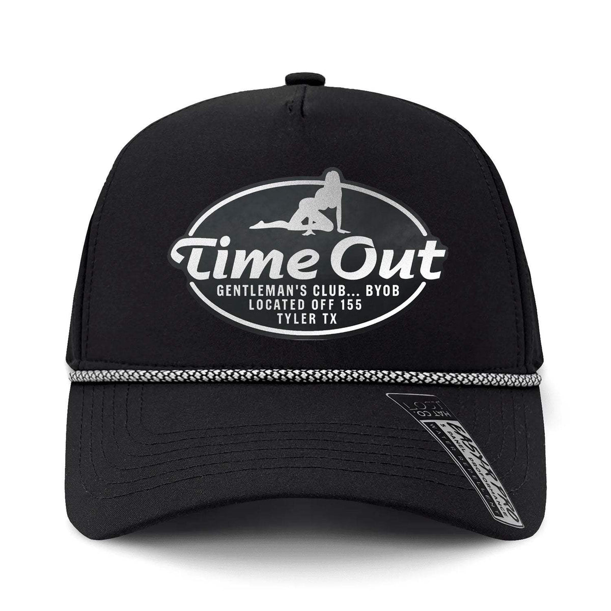 Time Out Gentleman's Club Performance Pro Hat - Black