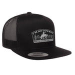 I'm No Cowboy Flat Bill Hat