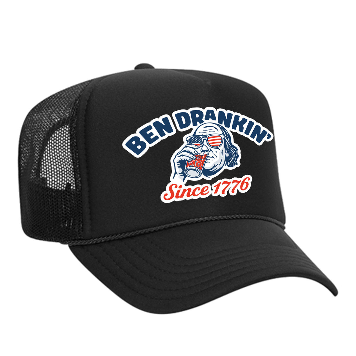 Ben Drankin' Foam Trucker Hat