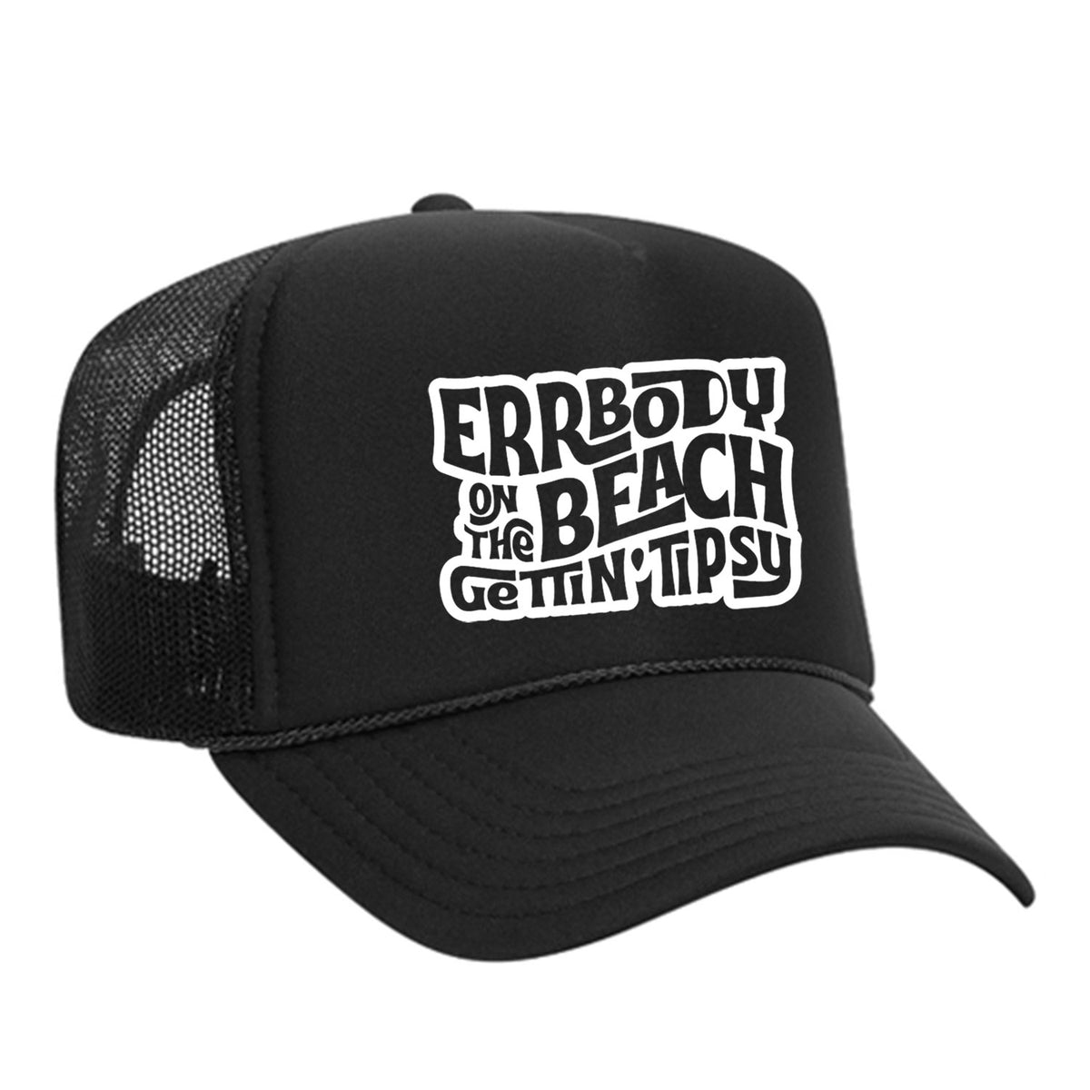 Errbody On The Beach Gettin' Tipsy Foam Trucker Hat