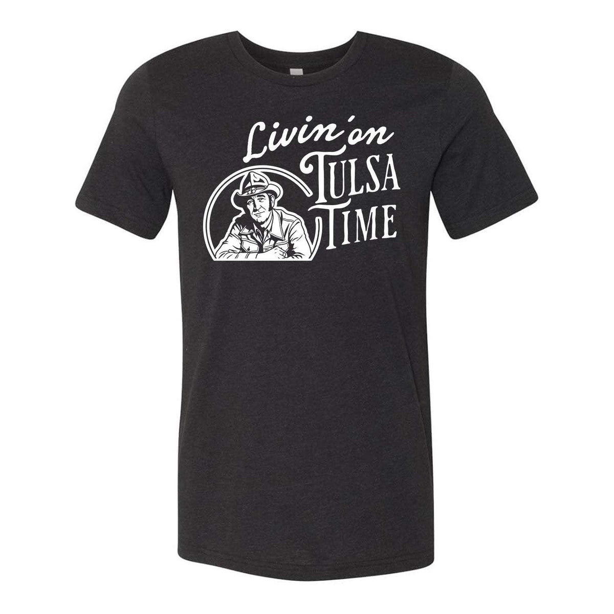 Livin' On Tulsa Time Tee SALE - Black