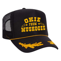 Okie From Muskogee Foam Trucker Hat - Black / Captain