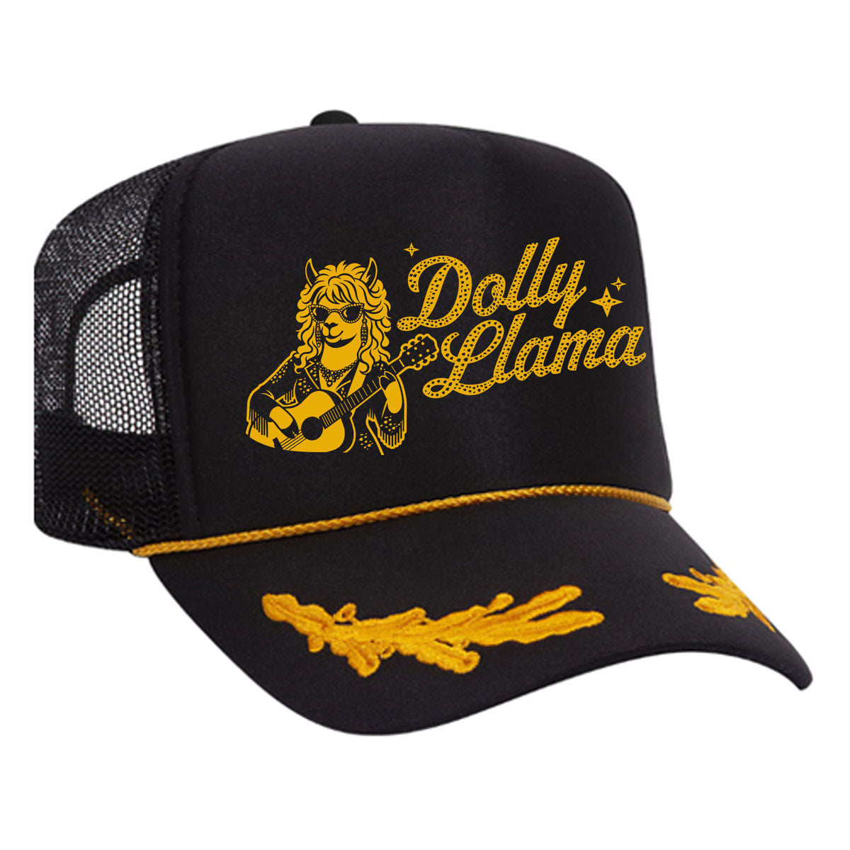 Dolly Llama Foam Trucker Hat