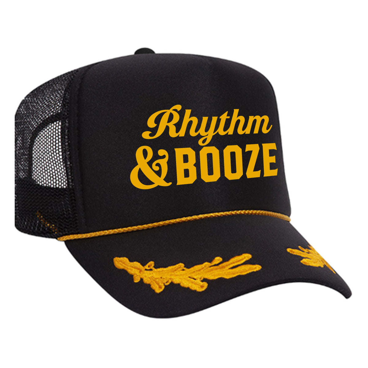 Rhythm & Booze Foam Trucker Hat