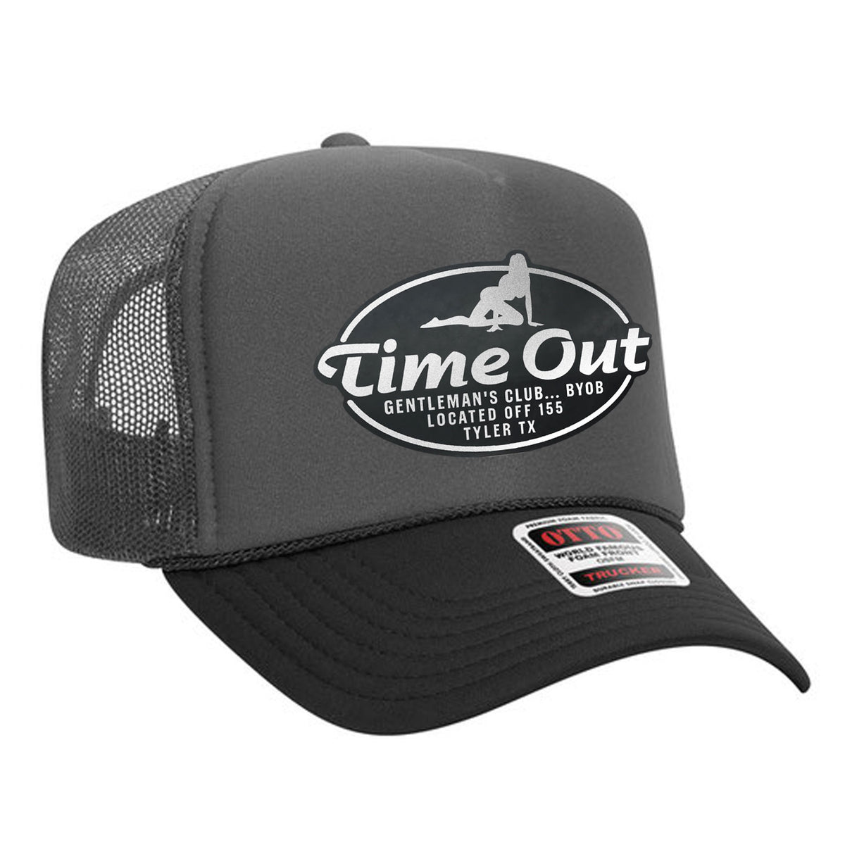 Time Out Gentleman's Club Foam Trucker Hat