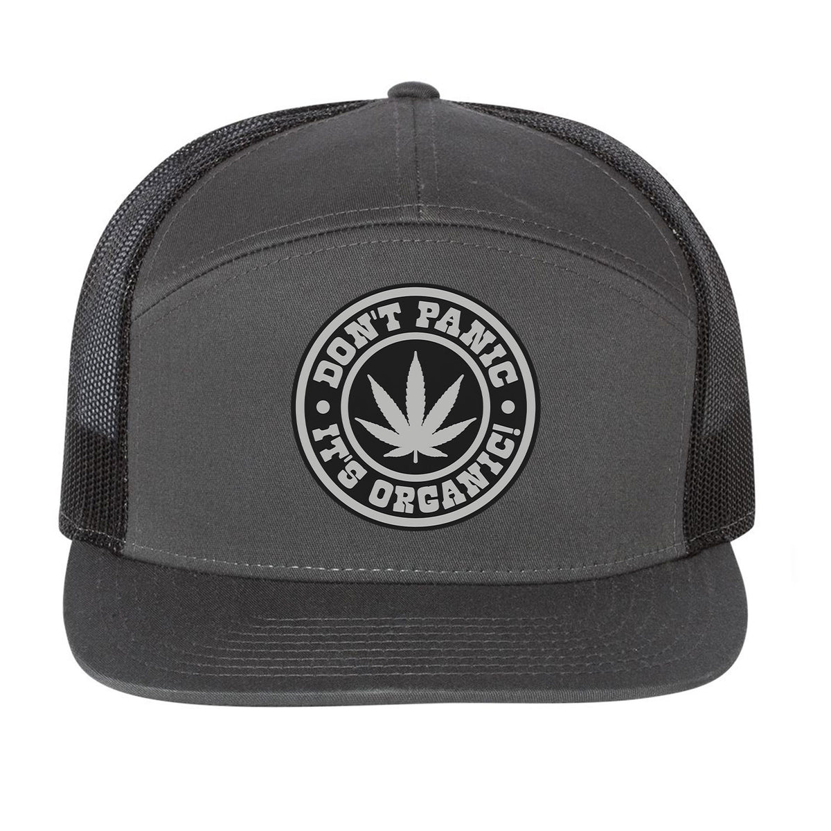 Don't Panic It's Organic 7 Panel Hat