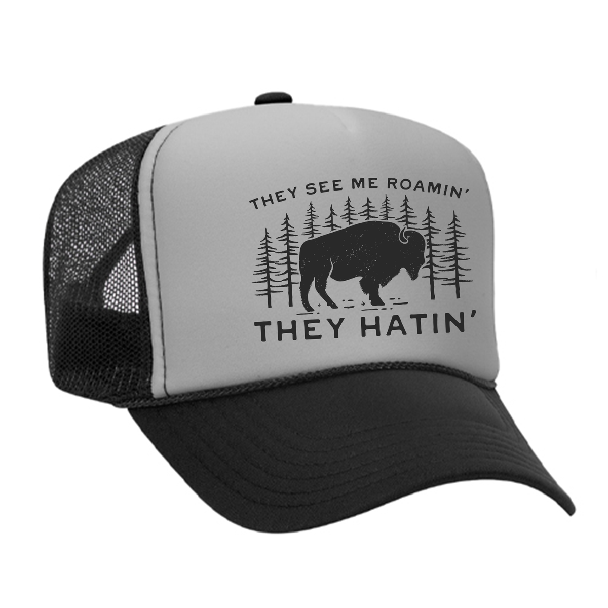 They See Me Roamin' Foam Trucker Hat