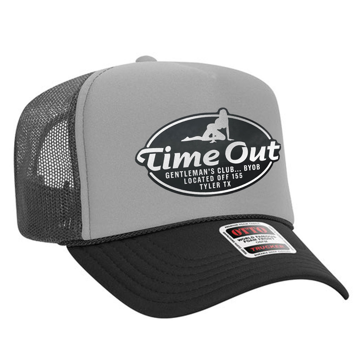 Time Out Gentleman's Club Foam Trucker Hat