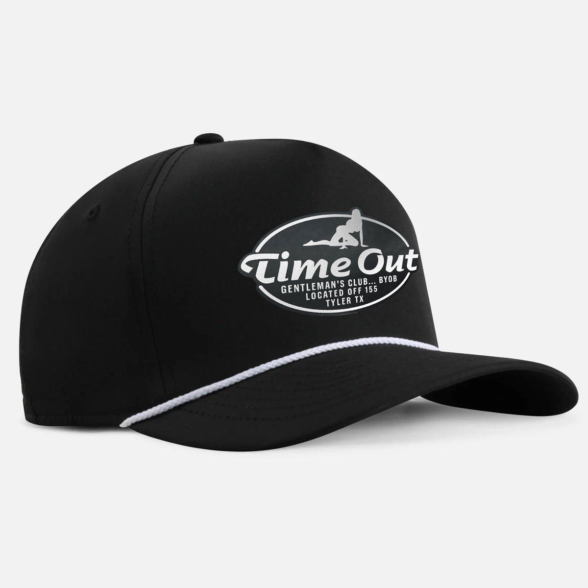 Time Out Gentleman's Club Leather Patch Hat