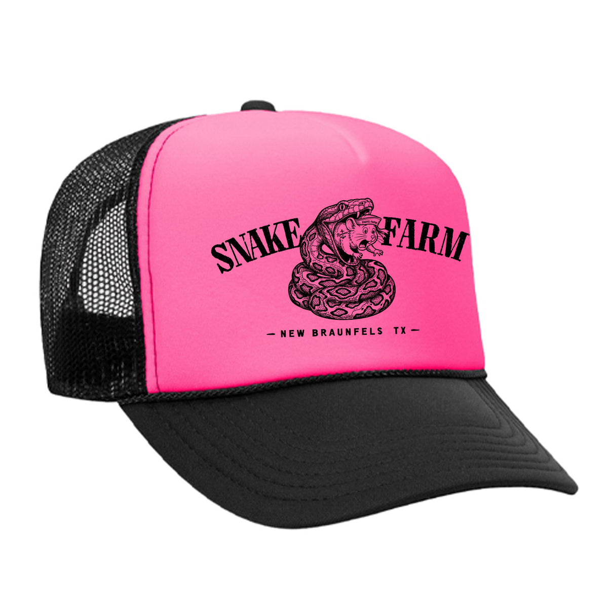 Snake Farm Feeding Time Foam Trucker Hat